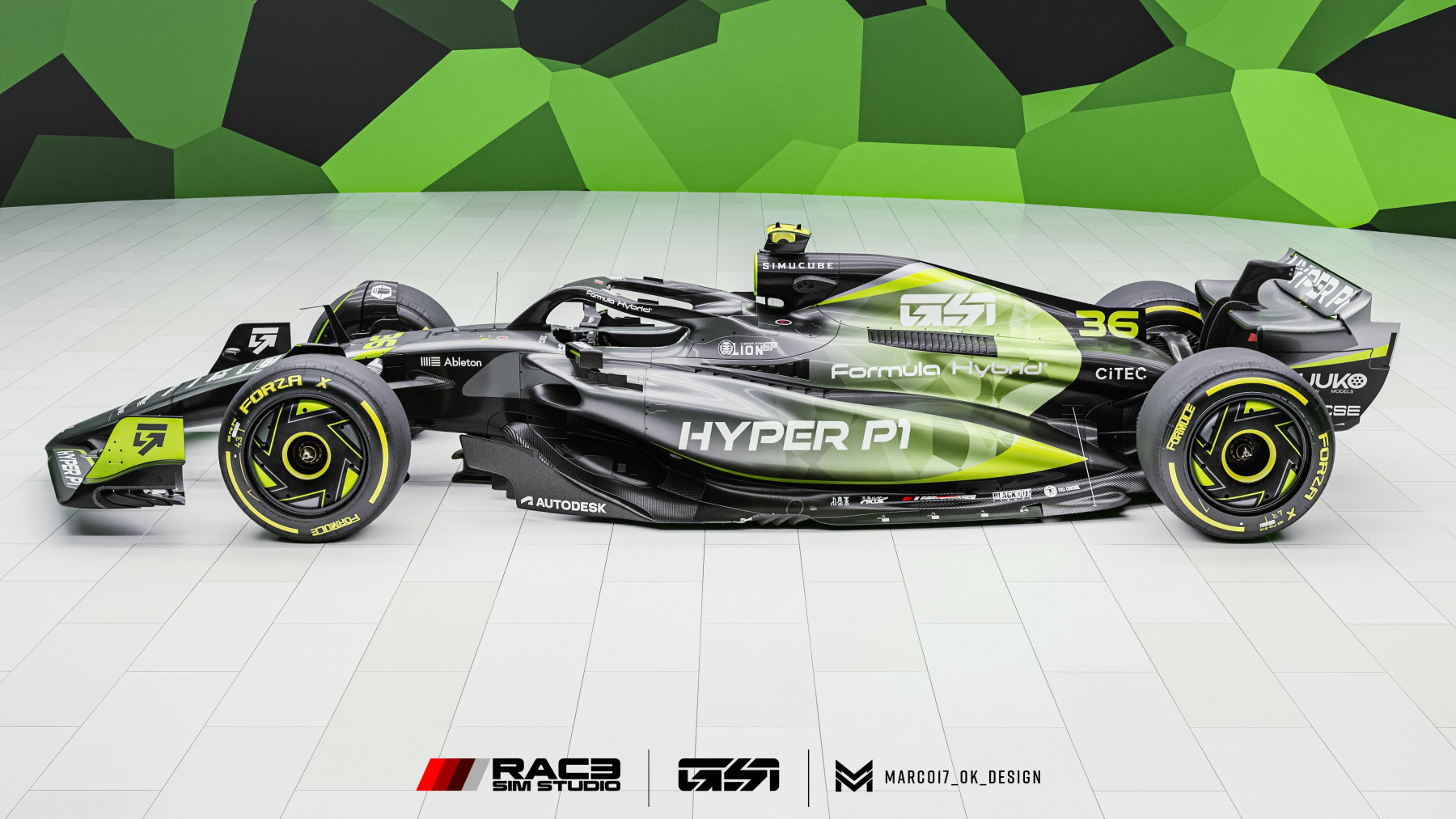 Formula Hybrid 2022 released! - RaceSimStudio Announcement